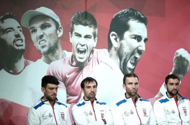 ZANIMLJIVO JE BILO DAN UOČI FINALA DAVIS CUPA: Slikanja, ždrijeb, najave, ljepotice i-Bandić