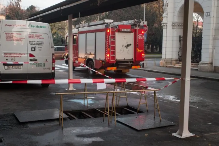 HOTEL U DIMU: Požar u Palaceu