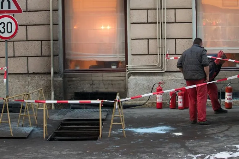 HOTEL U DIMU: Požar u Palaceu