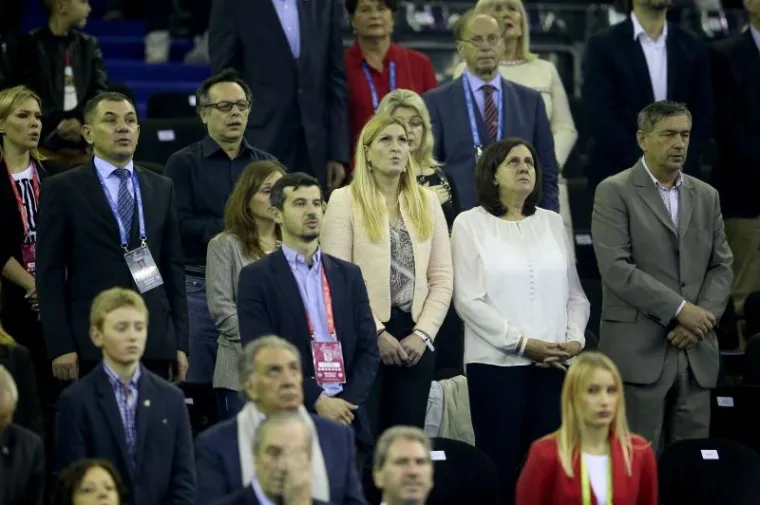 Finale Davis kupa došle su uživo pratiti mnoge poznate osobe. Janica Kostelić
