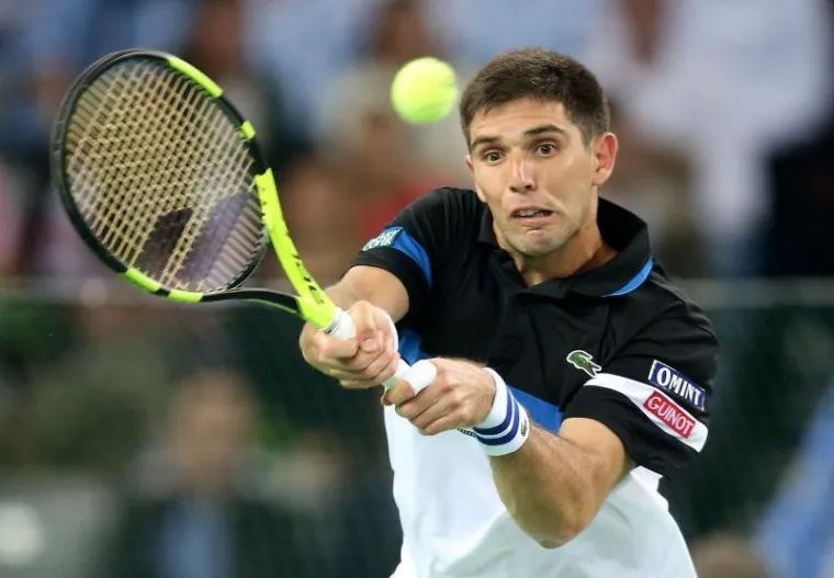 ZAGREB NA NOGAMA: Čilić i Delbonis otvorili finale Davis Cupa