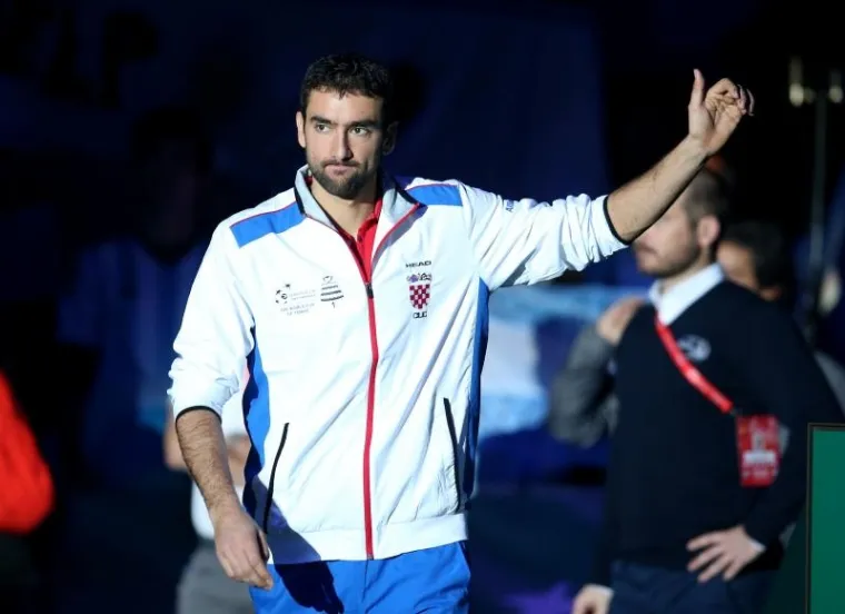 ZAGREB NA NOGAMA: Čilić i Delbonis otvorili finale Davis Cupa