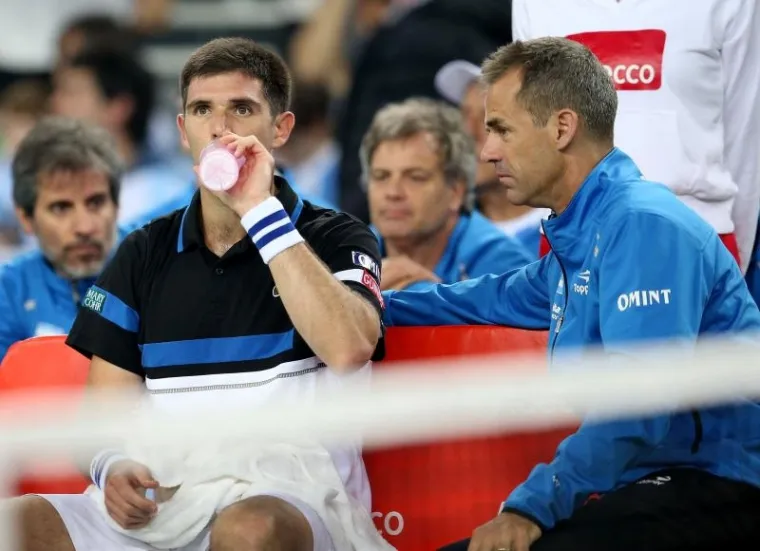 ZAGREB NA NOGAMA: Čilić i Delbonis otvorili finale Davis Cupa