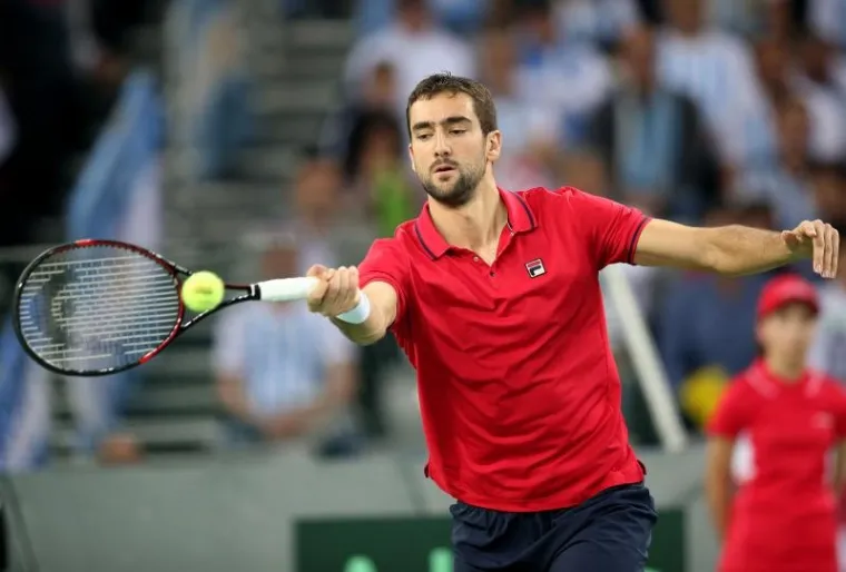 ZAGREB NA NOGAMA: Čilić i Delbonis otvorili finale Davis Cupa