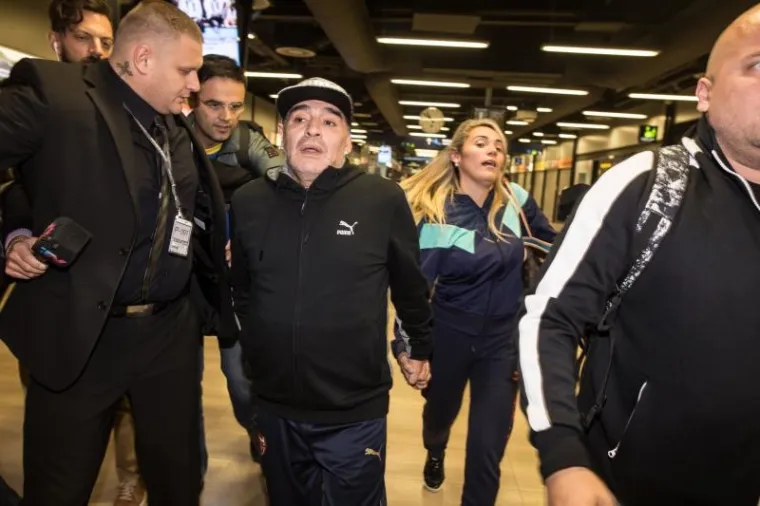 Veliki Diego Maradona stigao u Zagreb