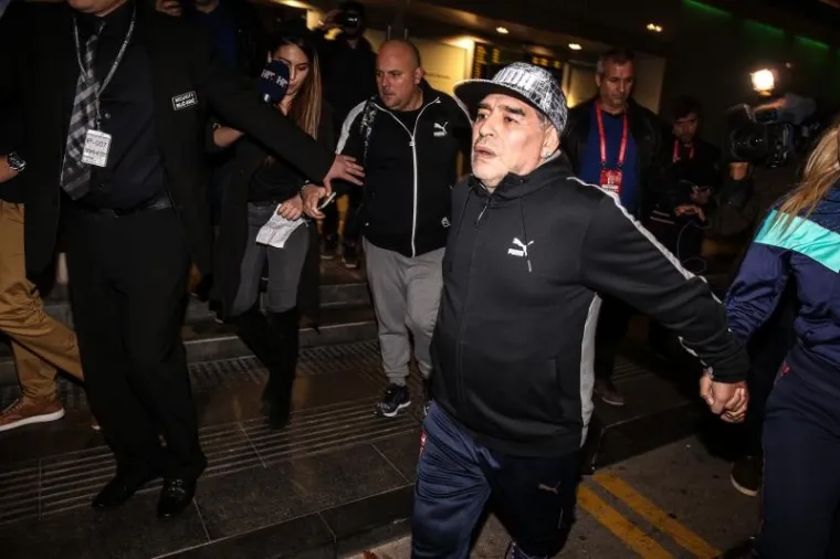 Veliki Diego Maradona stigao u Zagreb