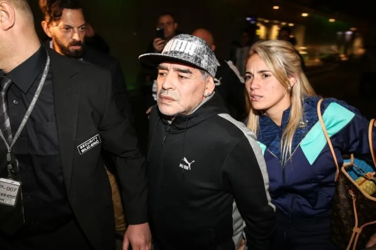 Veliki Diego Maradona stigao u Zagreb