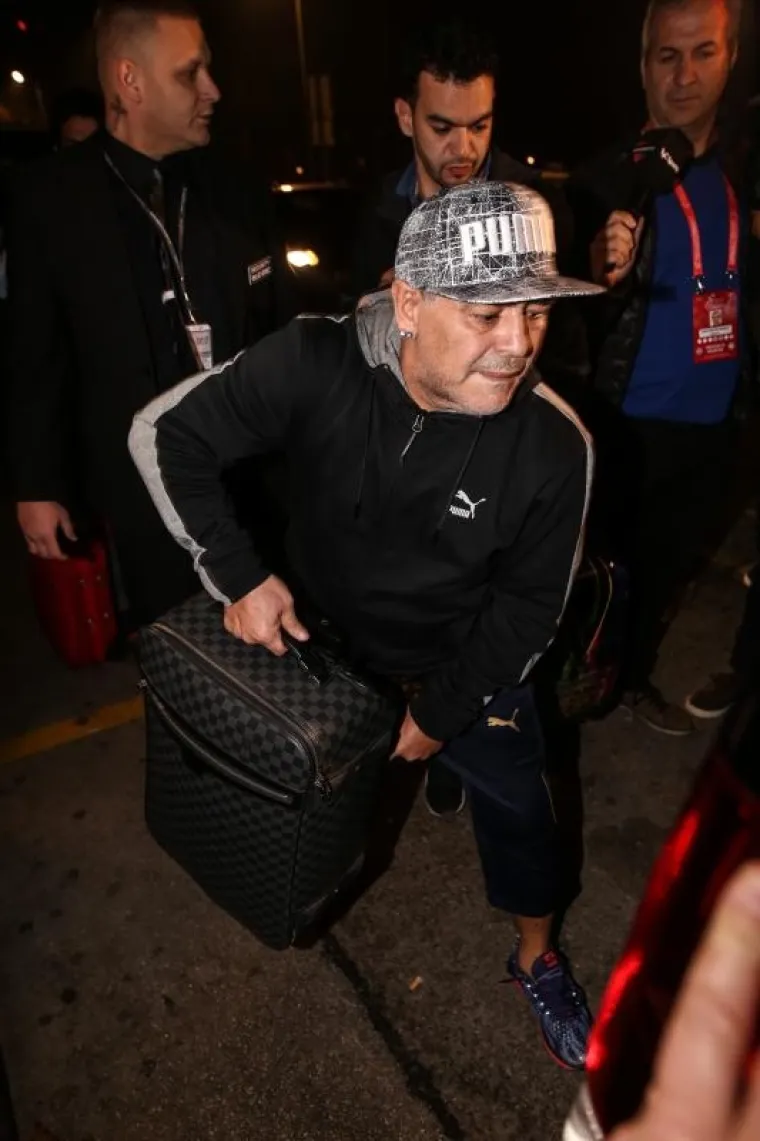 Veliki Diego Maradona stigao u Zagreb