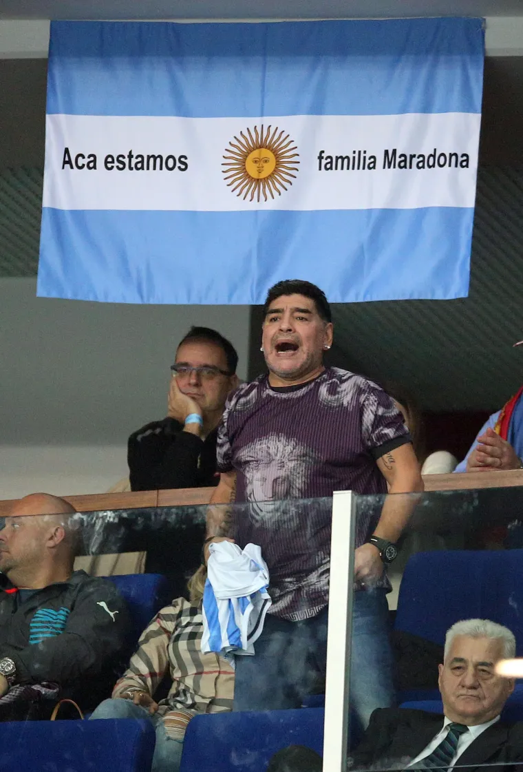 Evo kako je veliki Maradona proživljavao težak poraz Argentinaca