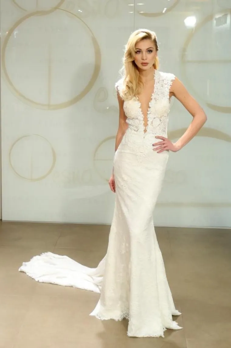 Na reviji u Zagrebu predstavljena zimska kolekcija vjenčanica dizajnerice Vesne Spose