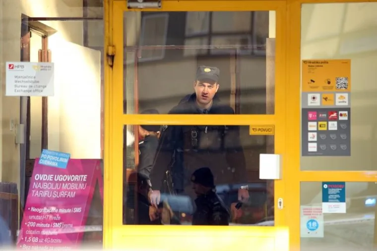 Pljačka po&scaron;te u Zagrebu: Uz prijetnju oružjem odnio 'golemu količinu novca'