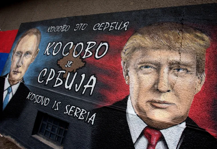 Beograd: Putin i Trump s murala poručuju Kosovo je Srbija