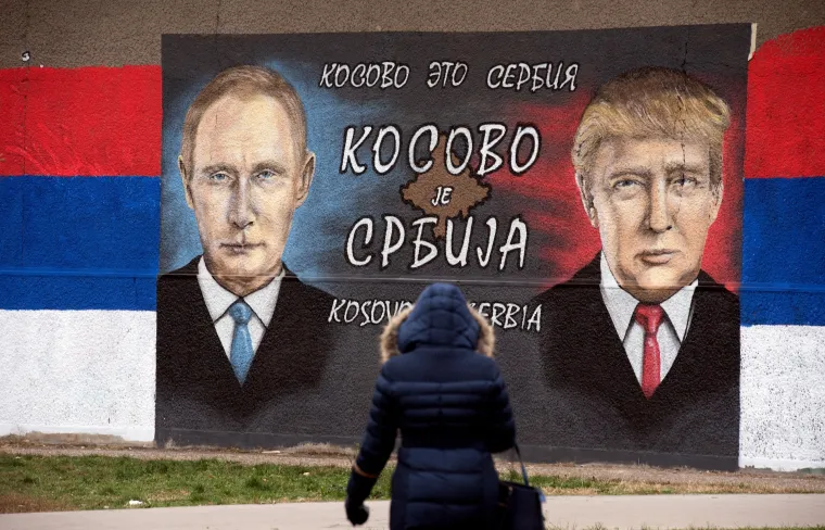 Beograd: Putin i Trump s murala poručuju Kosovo je Srbija