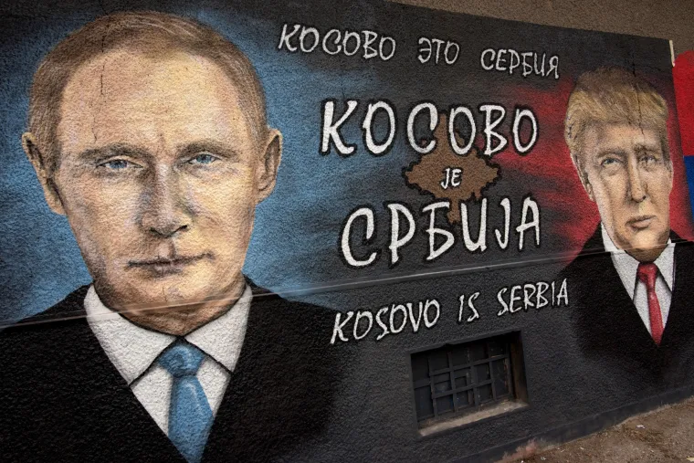 Beograd: Putin i Trump s murala poručuju Kosovo je Srbija
