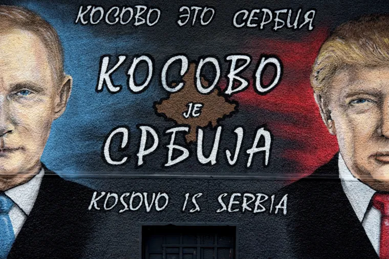 Beograd: Putin i Trump s murala poručuju Kosovo je Srbija