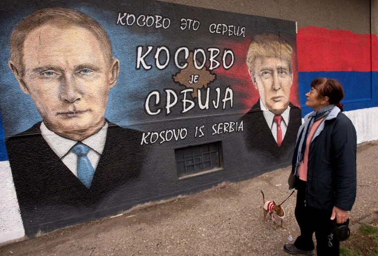 Beograd: Putin i Trump s murala poručuju Kosovo je Srbija