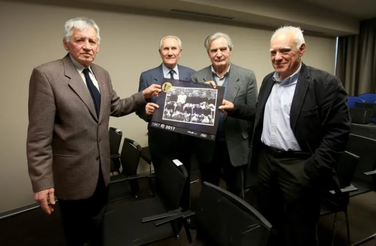 Dinamo je promovirao tematski kalendar za 2017. godinu sa sjećanjem na generaciju '67 koja je ostvarila najveći klupski uspjeh osvojivši Kup velesajamskih gradova prije 50 godina