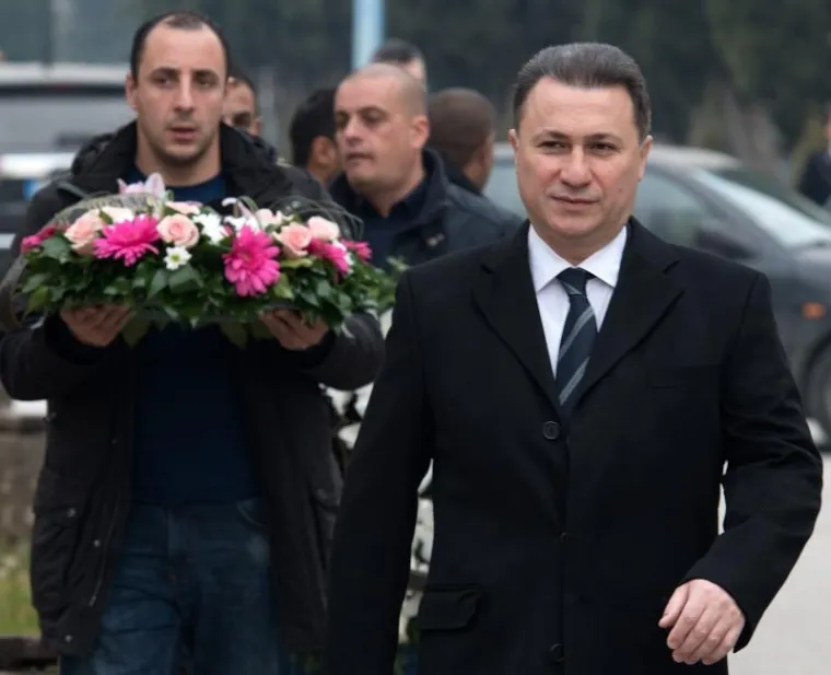 Na sprovodu je bio i premijer Makedonije Nikola Gruevski.