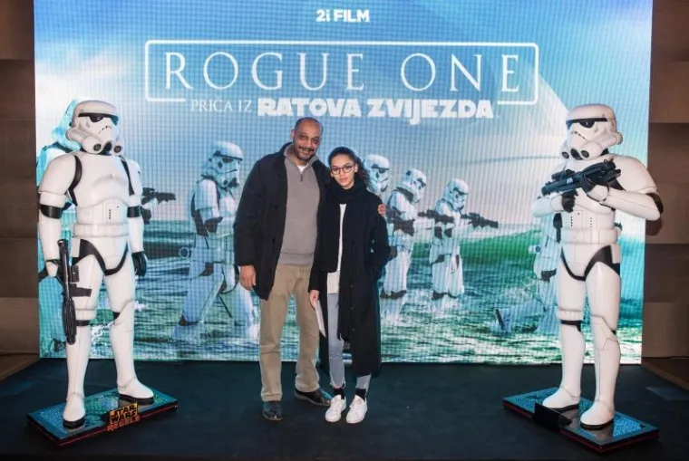 Hamed Bangoura i kći Zara