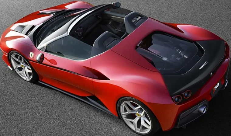 Baziran na modelu 488 Spider, J50 je pogonjen 3,9-litrenim V8 motorom koji će razvijati 680 KS.