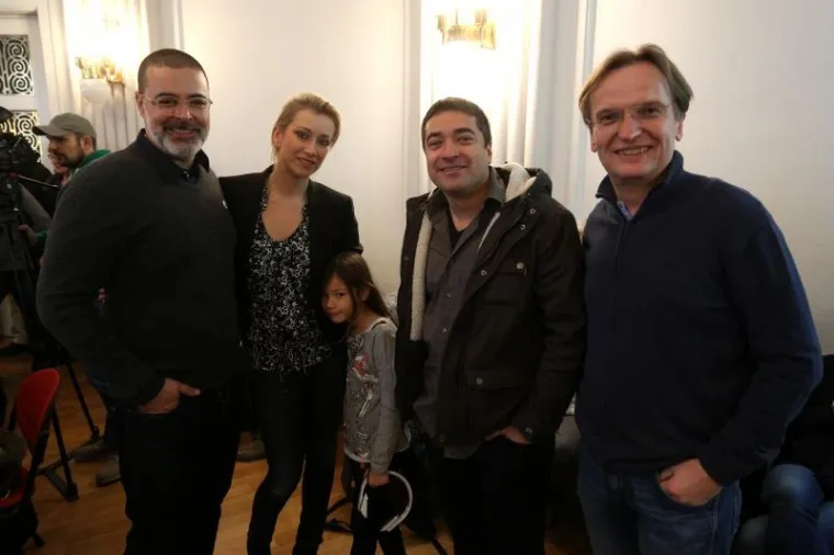 Damir Markovina, Lana Barić, Dragan Markovina i Vili Matula