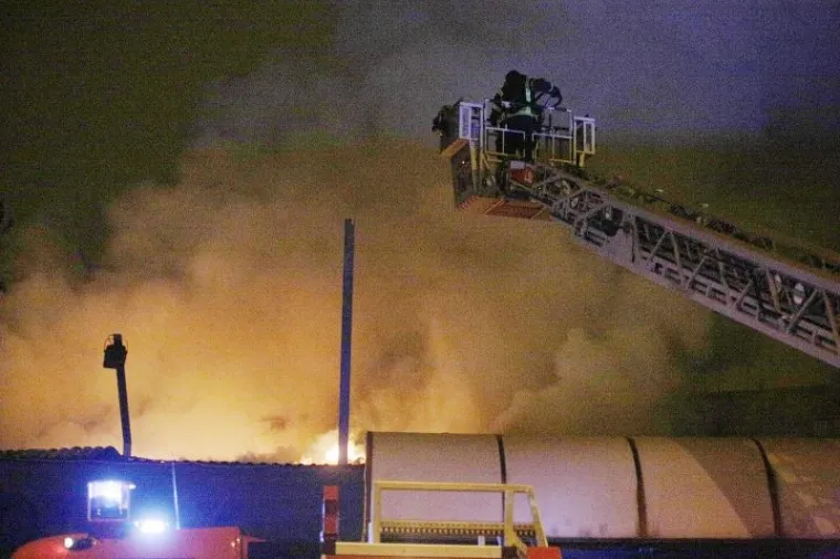 Požar u skladi&scaron;tu velike zagrebačke tvrtke