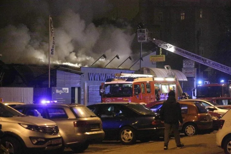 Požar u skladi&scaron;tu velike zagrebačke tvrtke