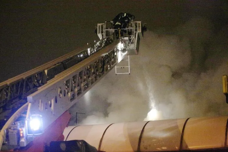 Požar u skladi&scaron;tu velike zagrebačke tvrtke