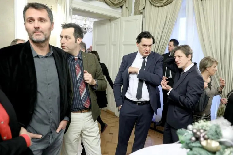 PLENKOVIĆEV BOŽIĆNI DOMJENAK: U Banskim dvorima održan prijam za predstavnike medija