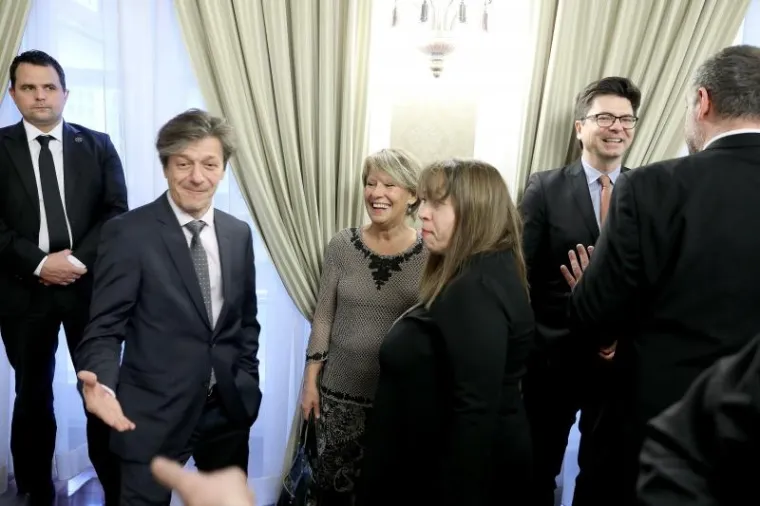 PLENKOVIĆEV BOŽIĆNI DOMJENAK: U Banskim dvorima održan prijam za predstavnike medija