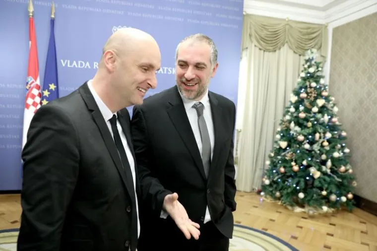 PLENKOVIĆEV BOŽIĆNI DOMJENAK: U Banskim dvorima održan prijam za predstavnike medija