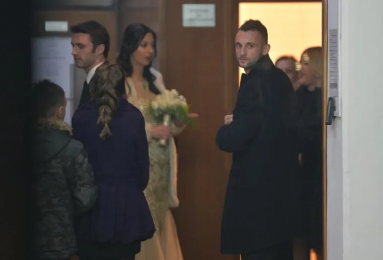 KAMERE IPAK UHVATILE TAJNO VJENČANJE MARCELA BROZOVIĆA: Nogometa&scaron; se oženio daleko od očiju javnosti