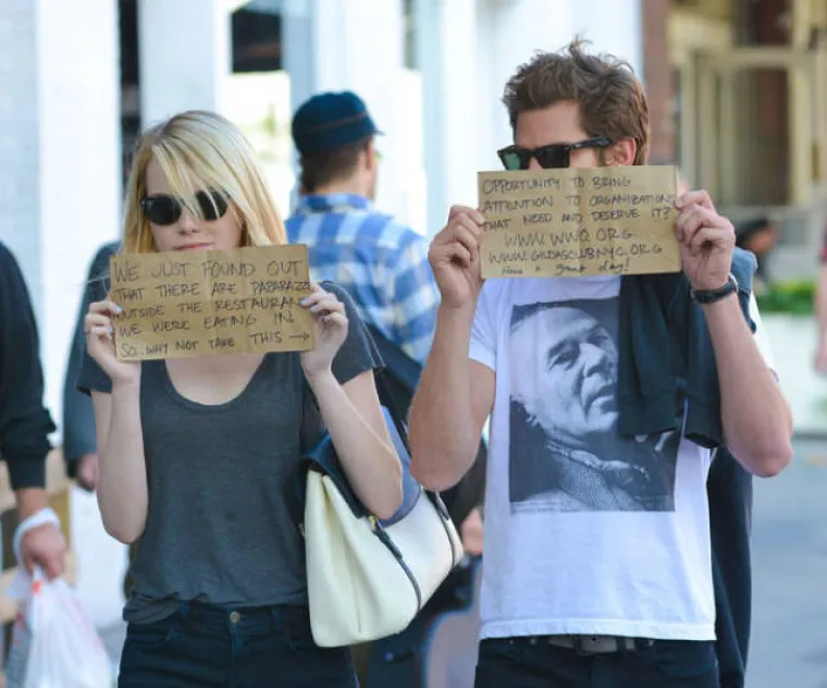 Emma Stone i Andrew Garfield
