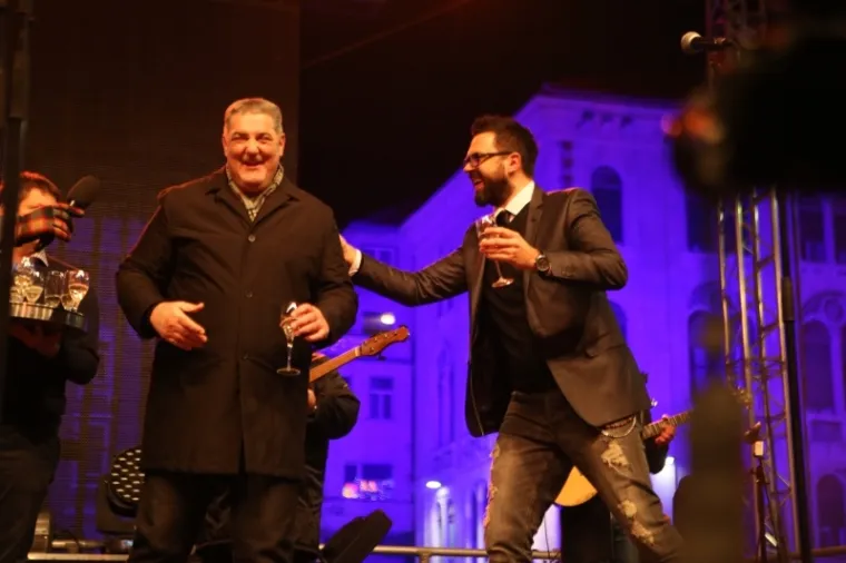 Gradonačelnik Splita Ivo baldasar i Petar Grašo