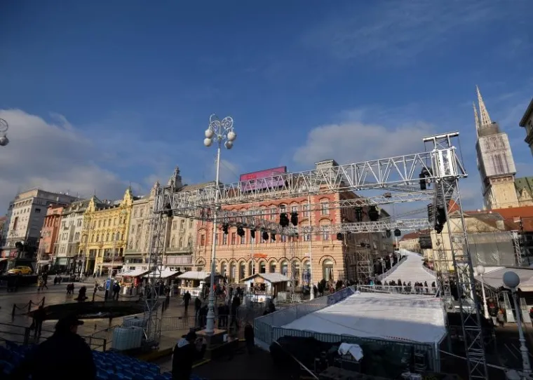 Pogledajte kako izgleda skija&scaron;ka staza od katedrale do Trga bana Jelačića