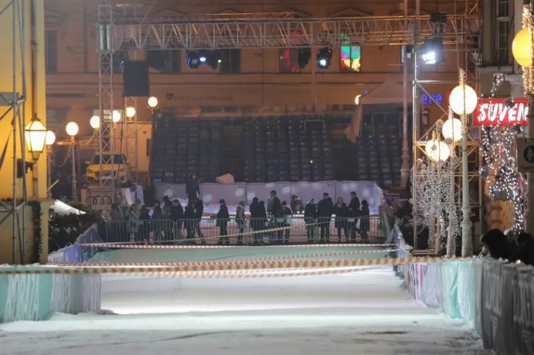 ZAGREB SPREMAN ZA SPEKTAKL: Pogledajte kako izgleda staza kojom će se spustiti skija&scaron;ki velikani