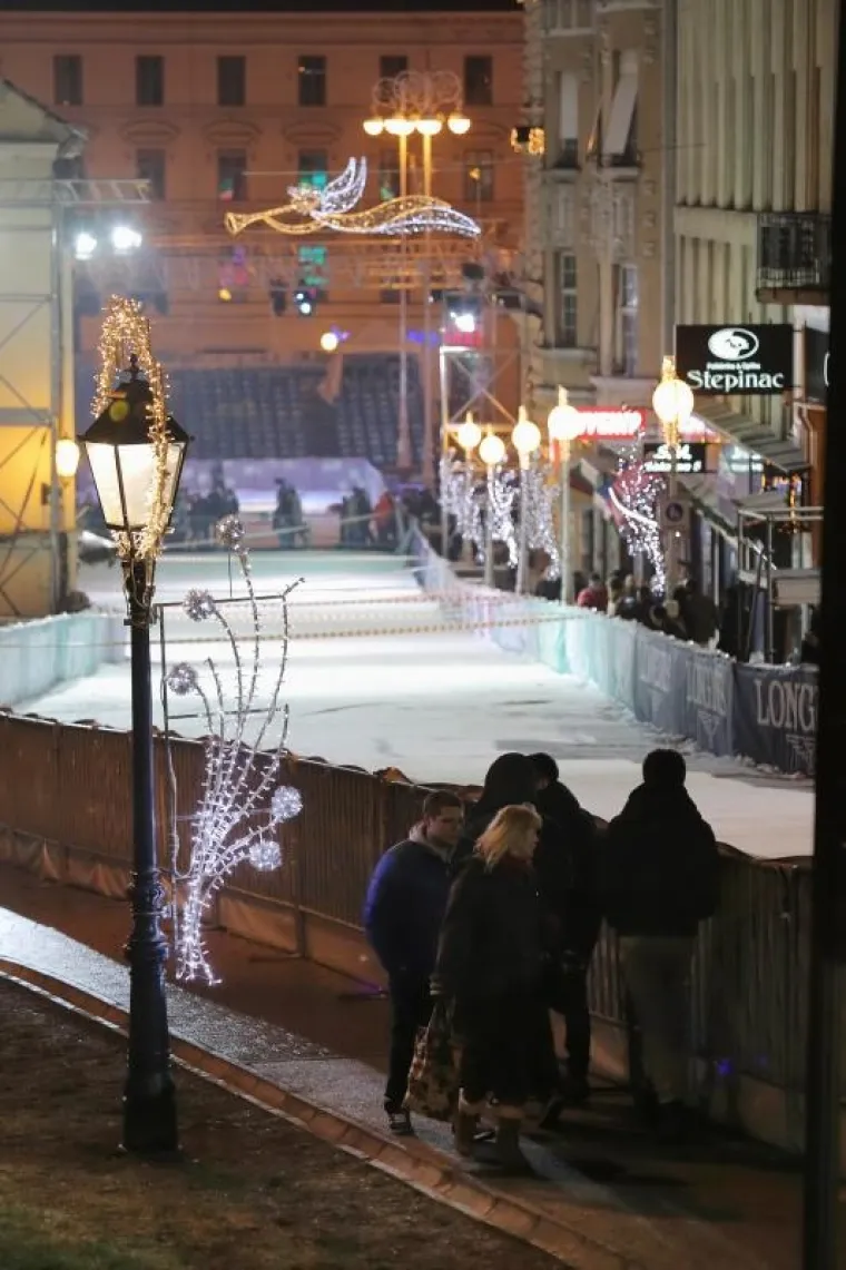 ZAGREB SPREMAN ZA SPEKTAKL: Pogledajte kako izgleda staza kojom će se spustiti skija&scaron;ki velikani