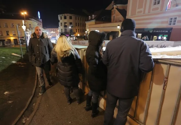 ZAGREB SPREMAN ZA SPEKTAKL: Pogledajte kako izgleda staza kojom će se spustiti skija&scaron;ki velikani