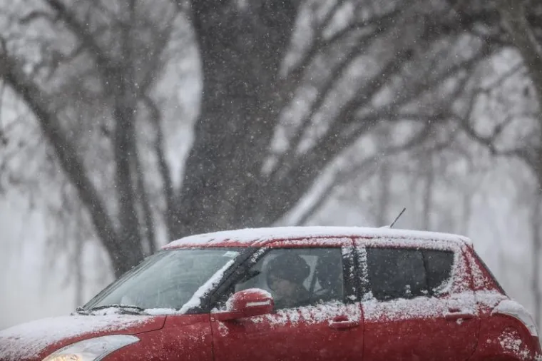 Snježna mećava iznenadila građane Zagreba