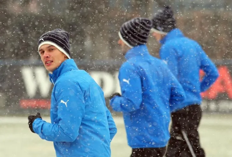 SNJEŽNE RADOSTI U MAKSIMIRU: 'Zabundani' dinamovci krenuli u avanturu zvanu 'lov na Rijeku'