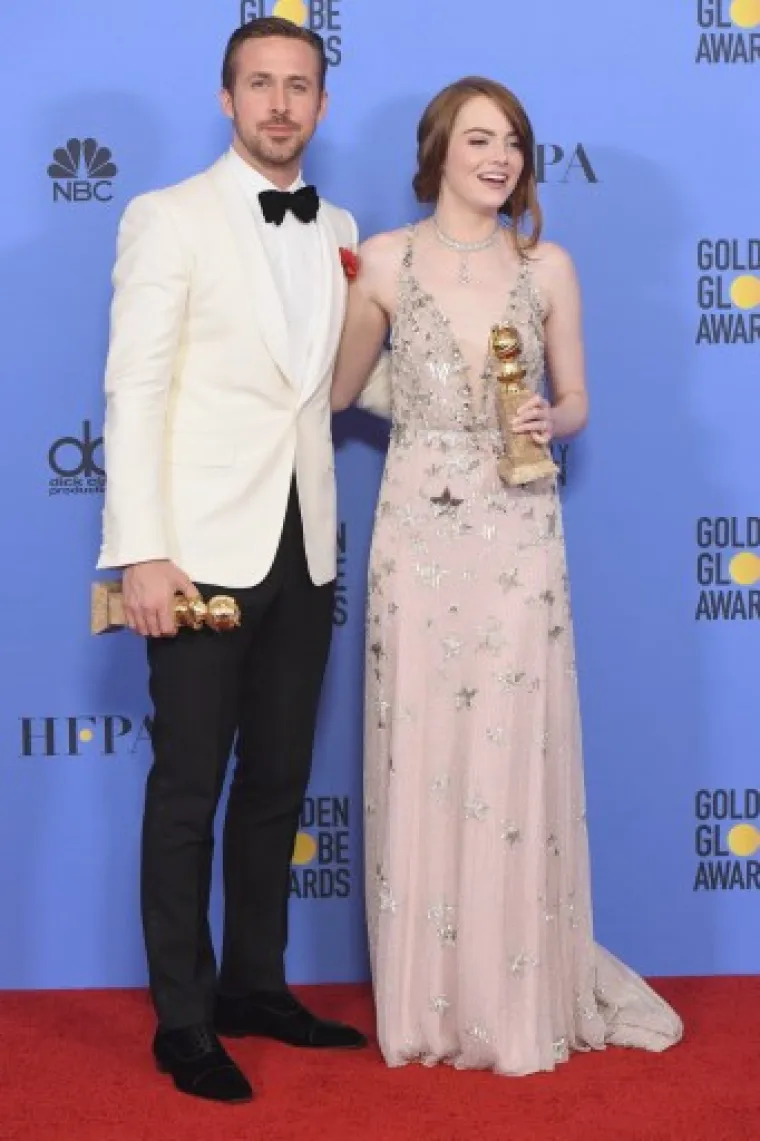 Ryan Gosling i Emma Stone odnijeli su nagrade za najboljeg glavnog glumca i glumicu na sinoćnjoj dodjeli Zlatnih globusa.