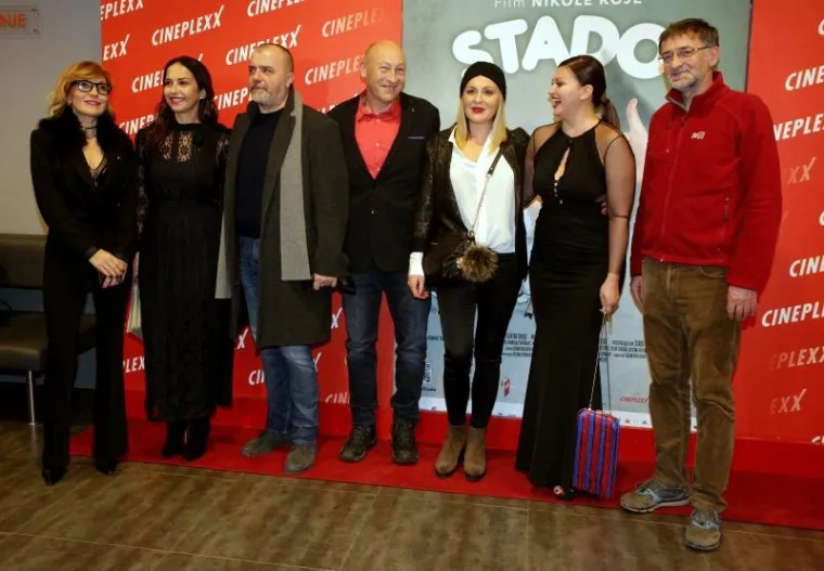 U kinu Cineplexx City Centera one East održana je svečana premijera komedije 'Stado'.