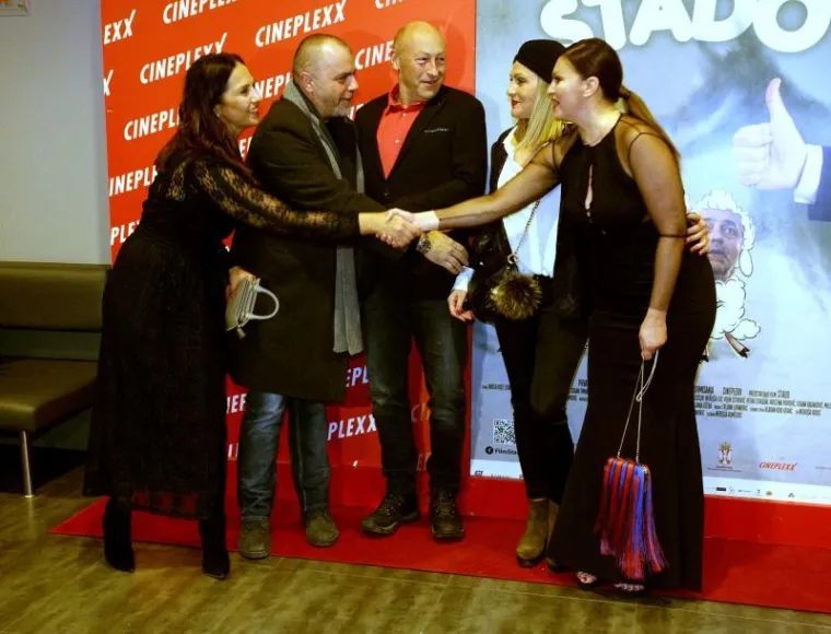 Na premijeri je vladala odlična atmosfera.
