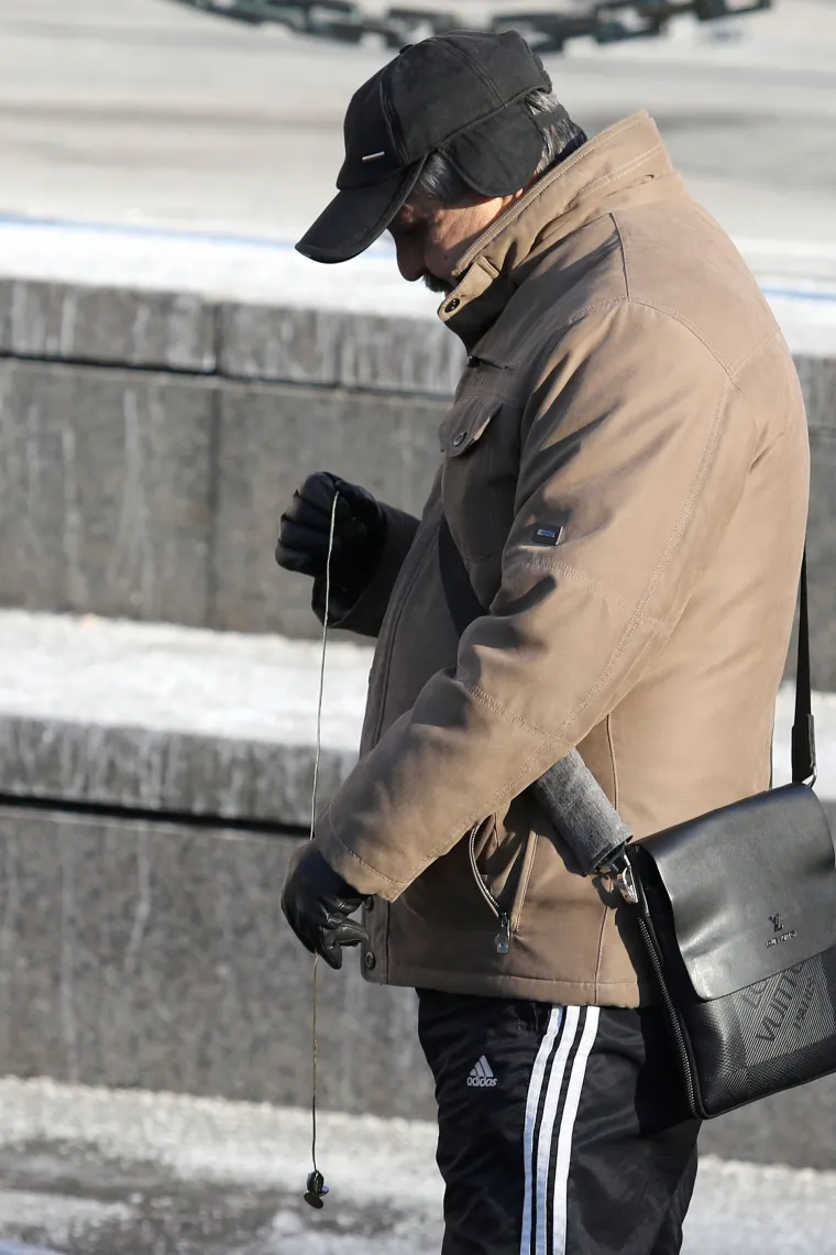 Mu&scaron;karac 'peca' kovanice na Mandu&scaron;evcu