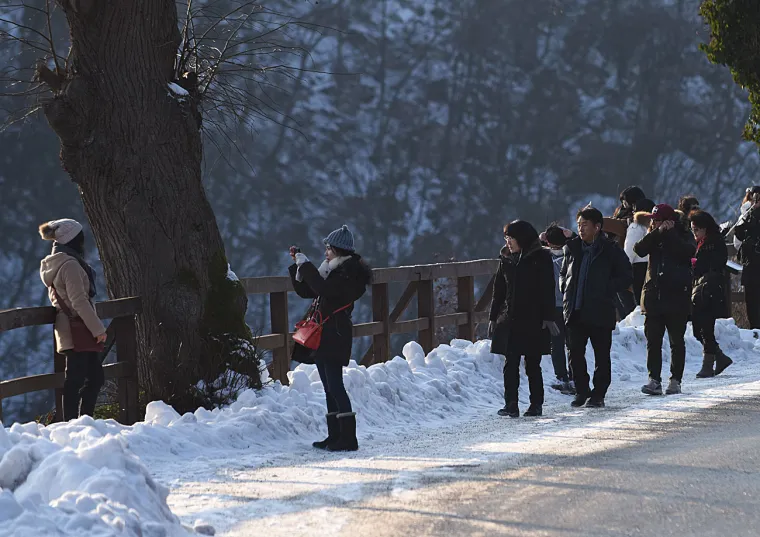 Rastoke zarobljene u ledu