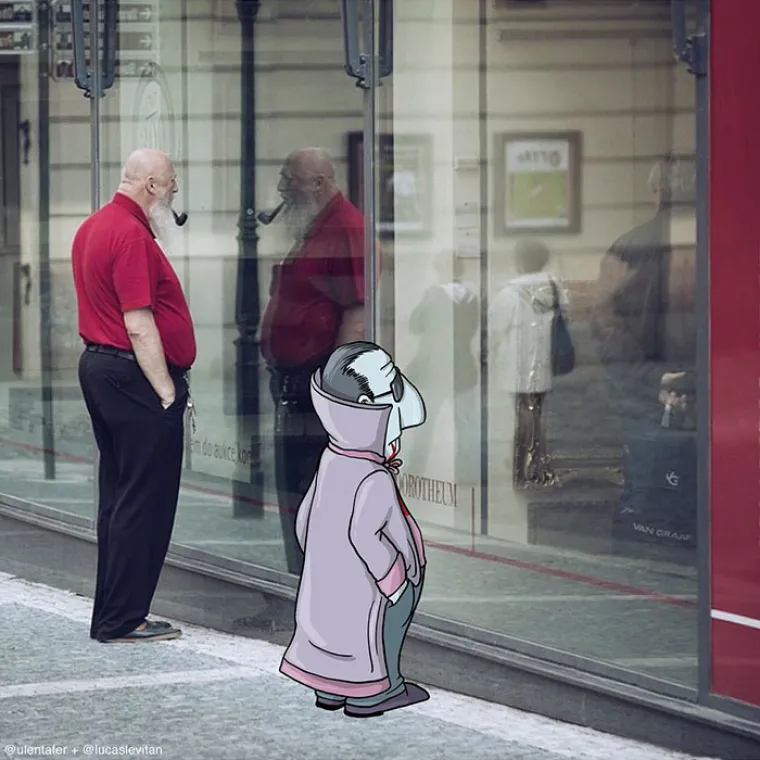 FOTO ULJEZ: Na va&scaron;e fotke dodaje karikature, a rezultat je urnebesan