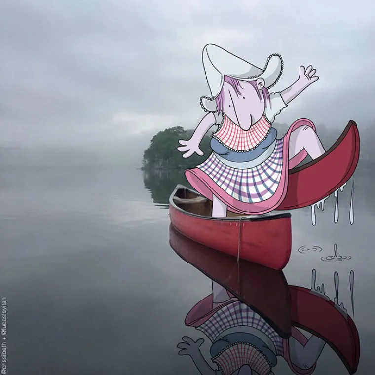 FOTO ULJEZ: Na va&scaron;e fotke dodaje karikature, a rezultat je urnebesan