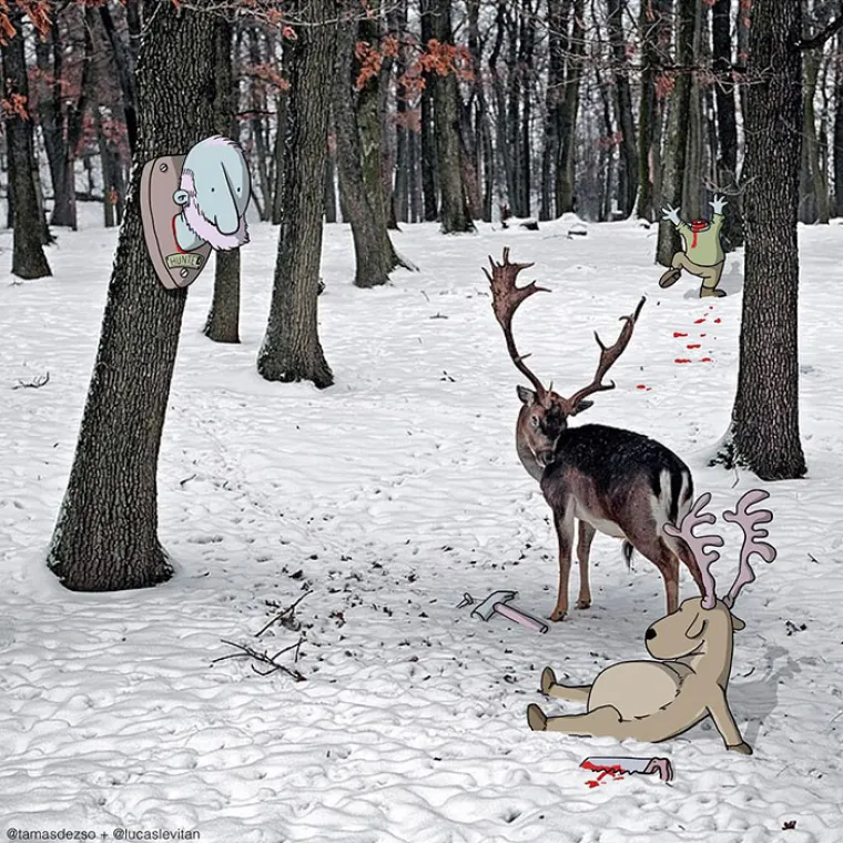 FOTO ULJEZ: Na va&scaron;e fotke dodaje karikature, a rezultat je urnebesan