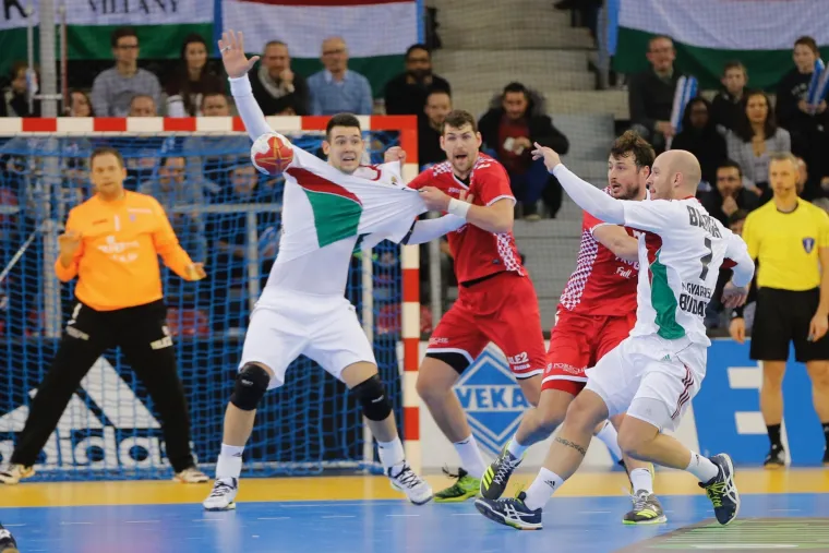 Hrvatska - Mađarska, Rukomet