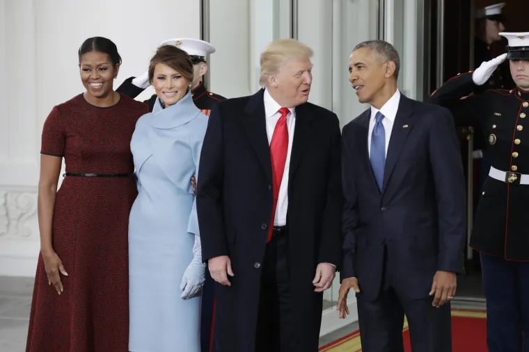 Barack i Michelle Obama, Donald i Melania Trump